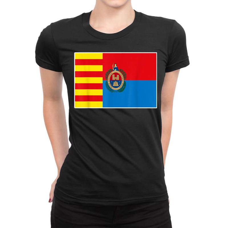 Elche Flag National Pride Souvenir Gift T Shirt Ladies Fitted T-Shirt by roussoevjaapg6u | Artistshot