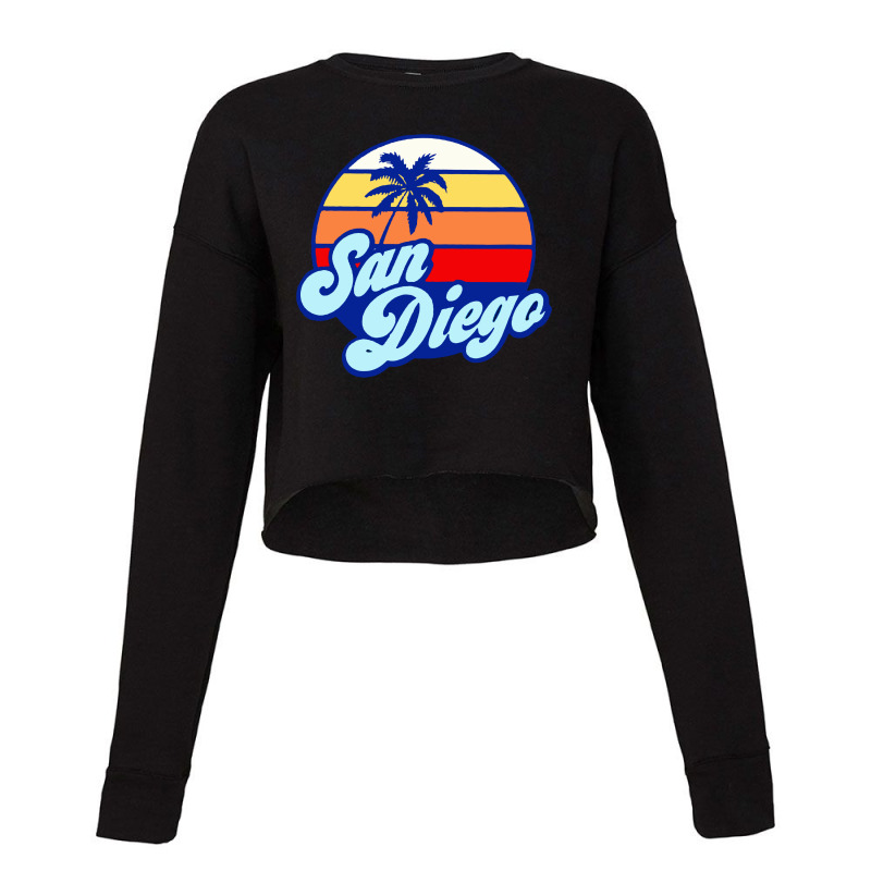 San Diego California Cropped Sweater | Artistshot