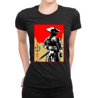 Samurai Costume Ladies Fitted T-shirt | Artistshot