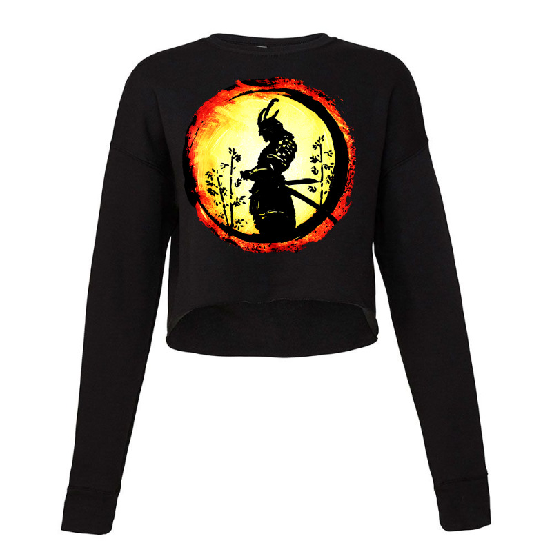 Samurai Bushido Tee Japan Cropped Sweater | Artistshot