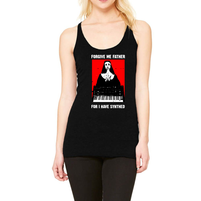 Sintetizador Vintage Synthesizer Racerback Tank | Artistshot