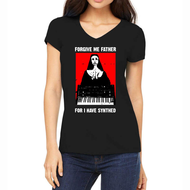 Sintetizador Vintage Synthesizer Women's V-neck T-shirt | Artistshot