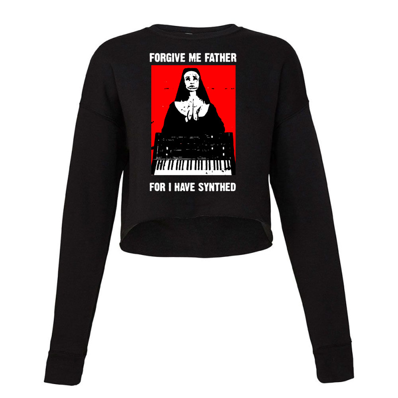 Sintetizador Vintage Synthesizer Cropped Sweater | Artistshot