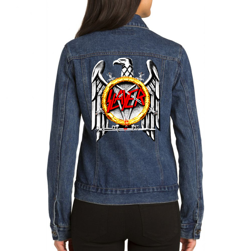 Silver Eagle Ladies Denim Jacket | Artistshot