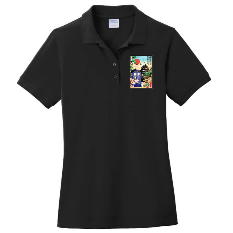 Tardis In Japan Ladies Polo Shirt | Artistshot