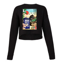 Tardis In Japan Cropped Sweater | Artistshot