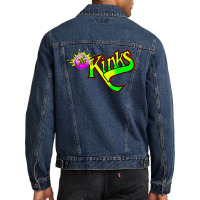 The Kinks, The Kinks Vintage, The Kinks Art, The Kinks Painting,2022 Men Denim Jacket | Artistshot