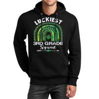 St Patrick Day Teacher Gift Cute Luckiest 3rd Grade Squad T Shirt Unisex Hoodie | Artistshot