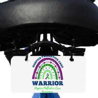 Rainbow Warrior Hospice Palliative Care Awareness T Shirt Bicycle License Plate | Artistshot