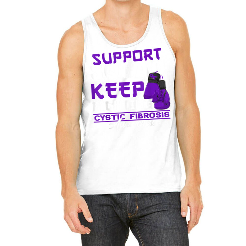 Awareness Support Squad I Lung Infections & Cystic Fibrosis T Shirt Tank Top | Artistshot