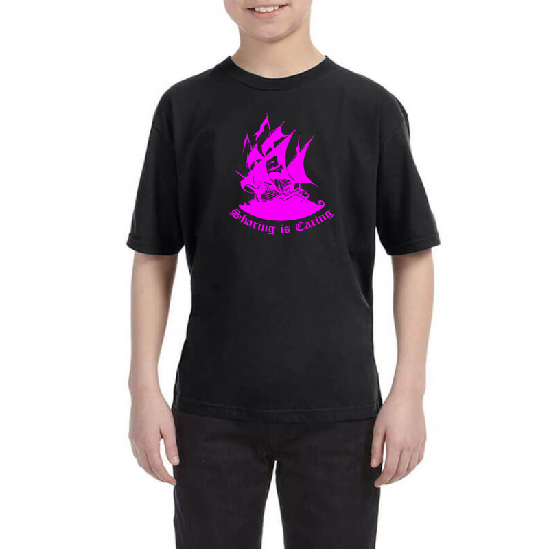 Sharing  Funny Trend New Gifts Essensialis Caring The Pirate Bay Inspi Youth Tee | Artistshot