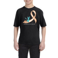 Hippie Dragonfly Peach Ribbon Endometrial Cancer Awareness T Shirt Youth Tee | Artistshot