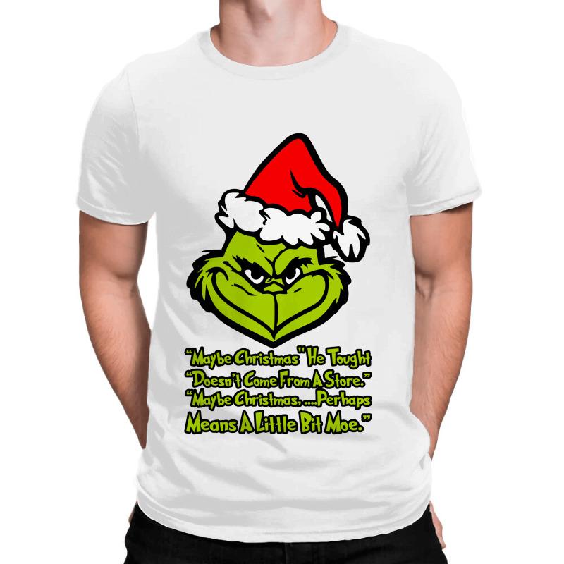 Maybe Christmas Grinch All Over Men's T-shirt | Artistshot