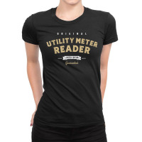 Utility Meter Reader Funny Job Title Profession T Shirt Ladies Fitted T-shirt | Artistshot