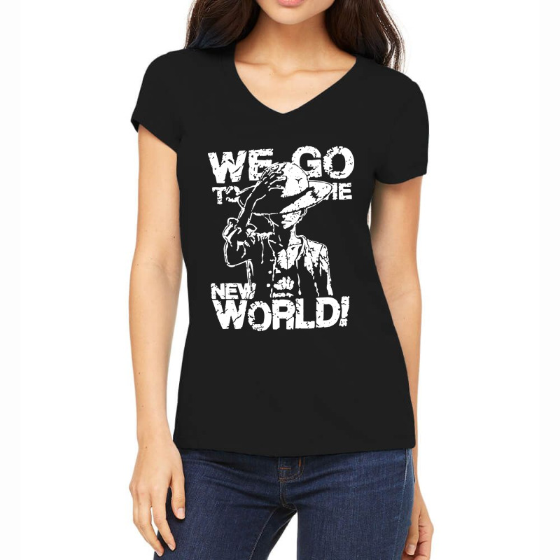 We Go To The New World Women's V-neck T-shirt | Artistshot