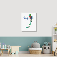 Guatemala Quetzal T Shirt Portrait Canvas Print | Artistshot