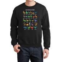 My Dinosaur Alphabet, Lover Dino, Funny T Rex T Shirt Crewneck Sweatshirt | Artistshot