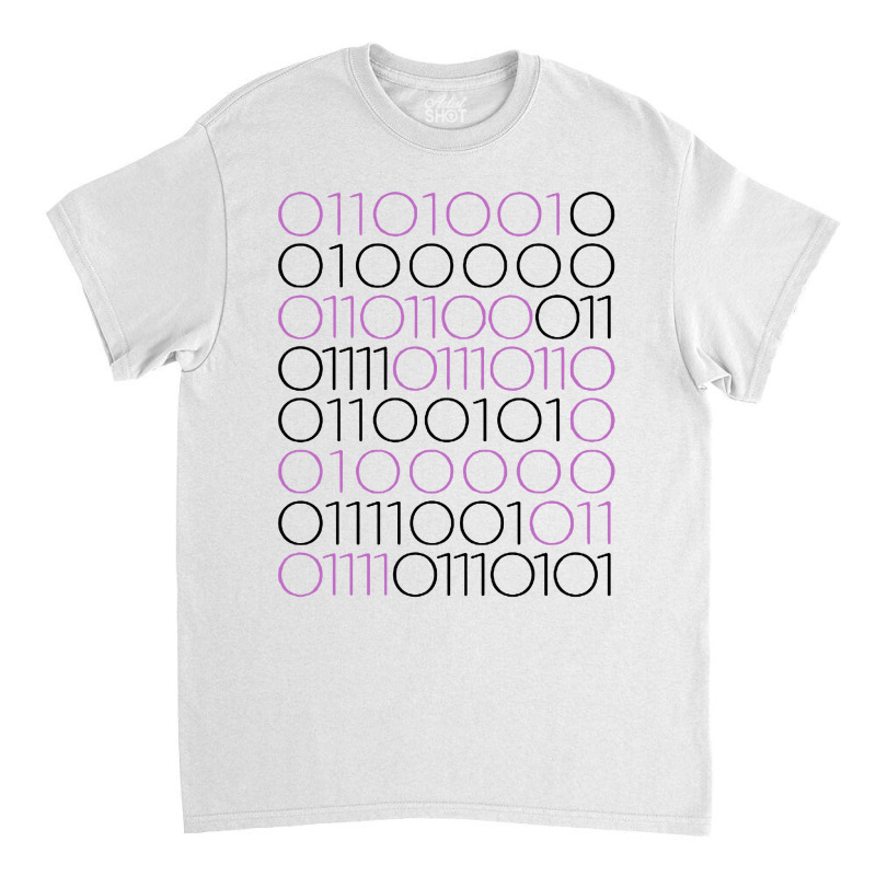 I Love You Binary Code Classic T-shirt | Artistshot