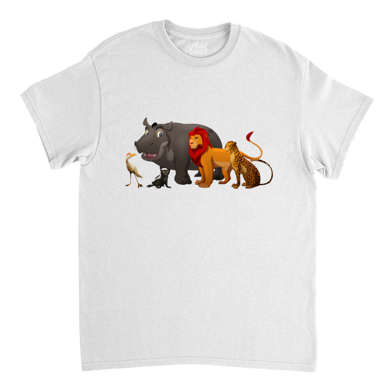 The Lion And Family Classic T-shirt by nanadesi | Artistshot