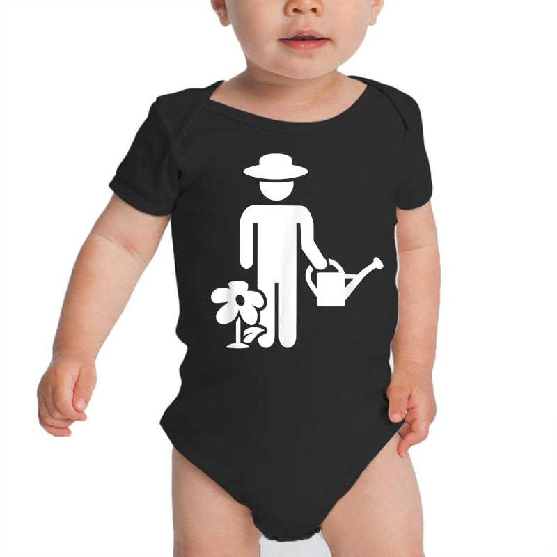 Gardener Watering Can T Shirt Baby Bodysuit | Artistshot