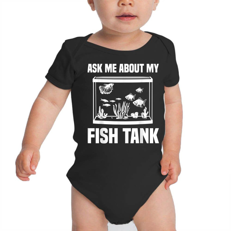 Funny Aquarium Saltwater Fish Tank Nerd Men Women Aquarists T Shirt Baby Bodysuit by aryanahjerich | Artistshot