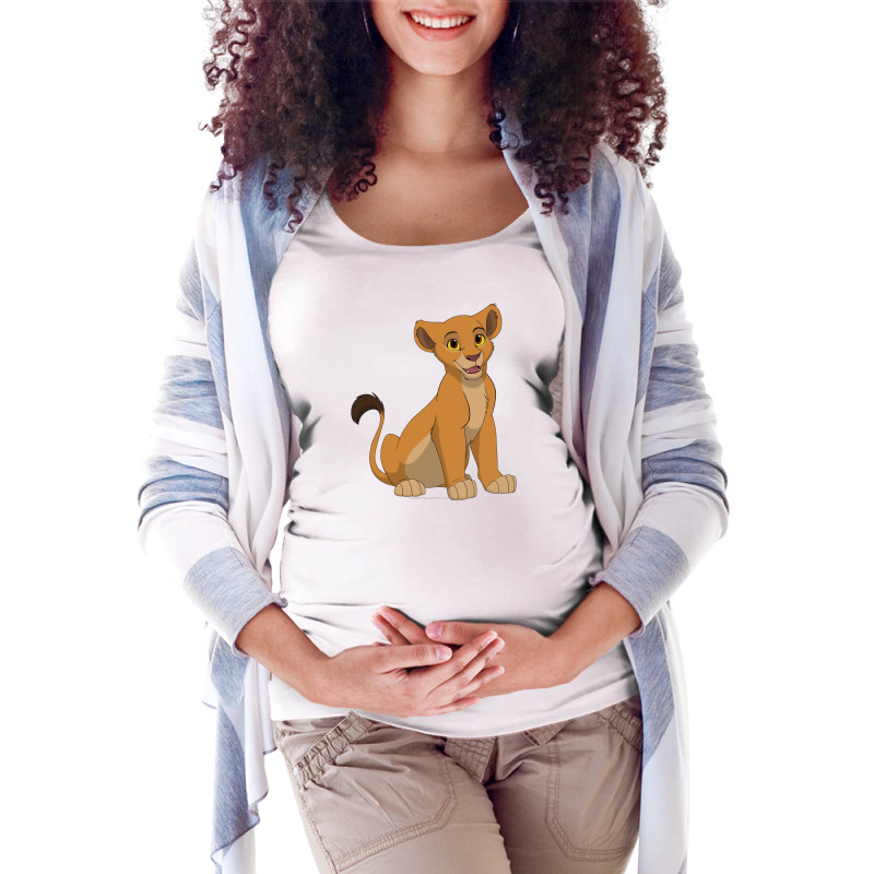 The Lion King Maternity Scoop Neck T-shirt by nanadesi | Artistshot