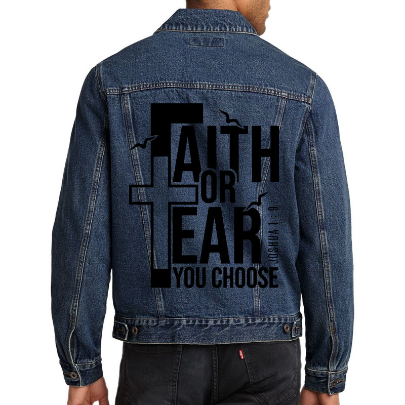 Christian Faith' Men Denim Jacket | Artistshot