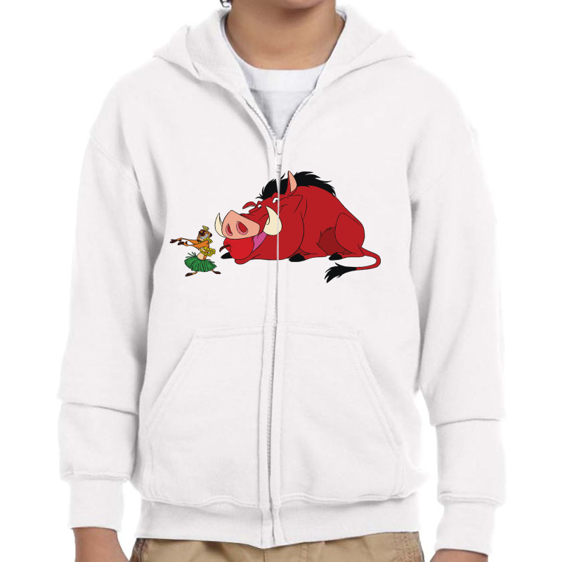 The Lion King Youth Zipper Hoodie by nanadesi | Artistshot