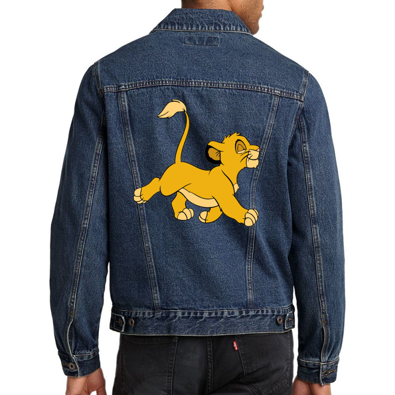 The Lion King Men Denim Jacket by nanadesi | Artistshot