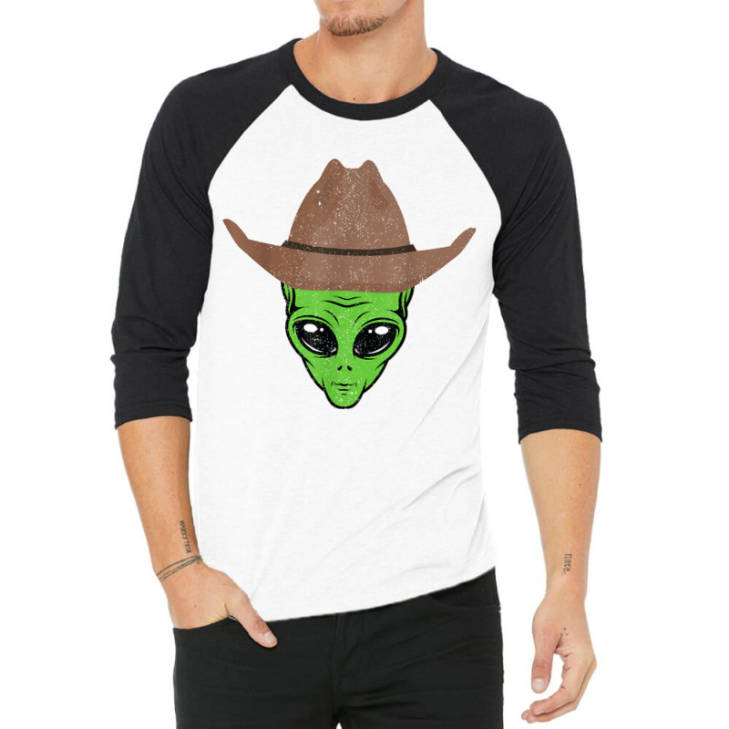 Cowboy Hat Funny 3/4 Sleeve Shirt | Artistshot