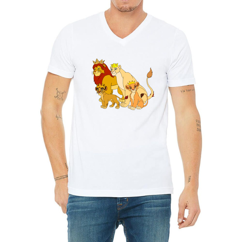 The Lion King V-Neck Tee by nanadesi | Artistshot