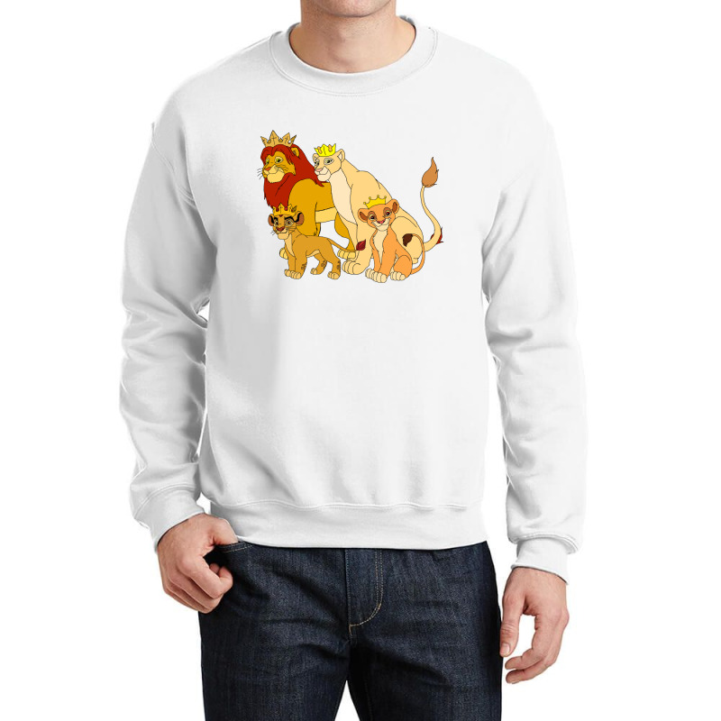 The Lion King Crewneck Sweatshirt by nanadesi | Artistshot