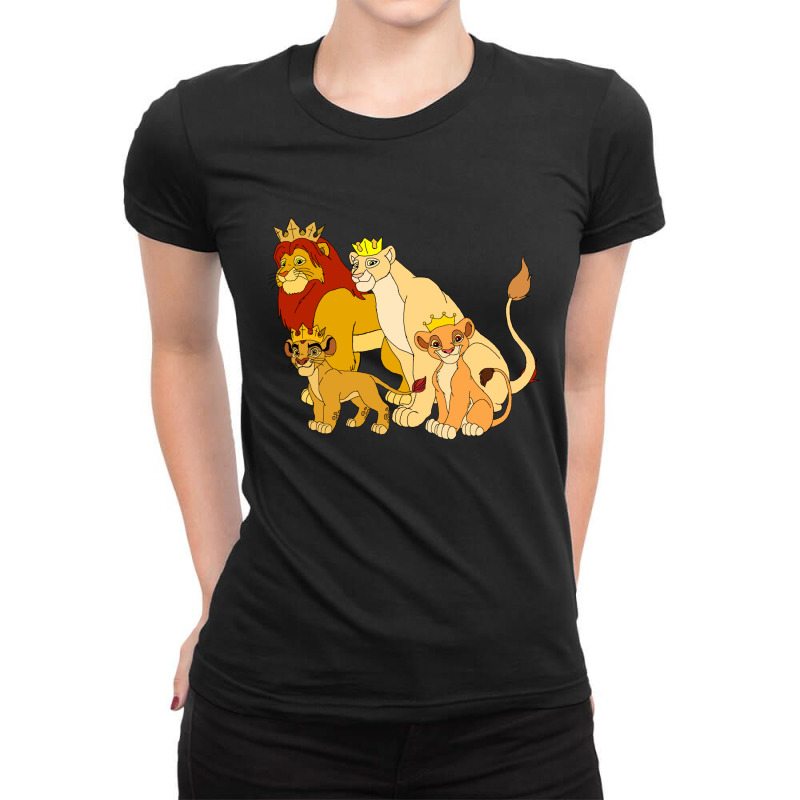 The Lion King Ladies Fitted T-Shirt by nanadesi | Artistshot