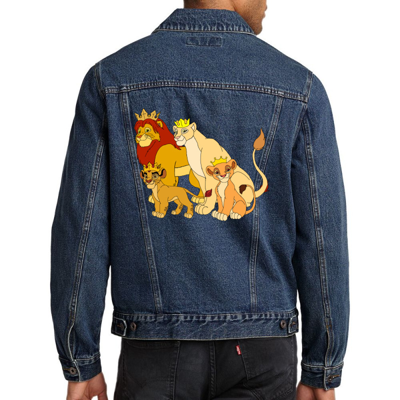 The Lion King Men Denim Jacket by nanadesi | Artistshot