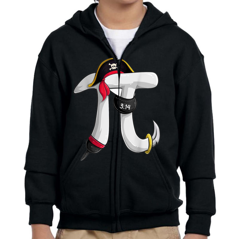 Funny Pi Day Youth Zipper Hoodie | Artistshot