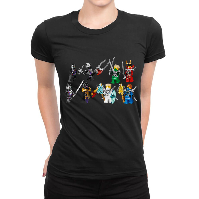 Ninjago Ladies Fitted T-Shirt by nanadesi | Artistshot