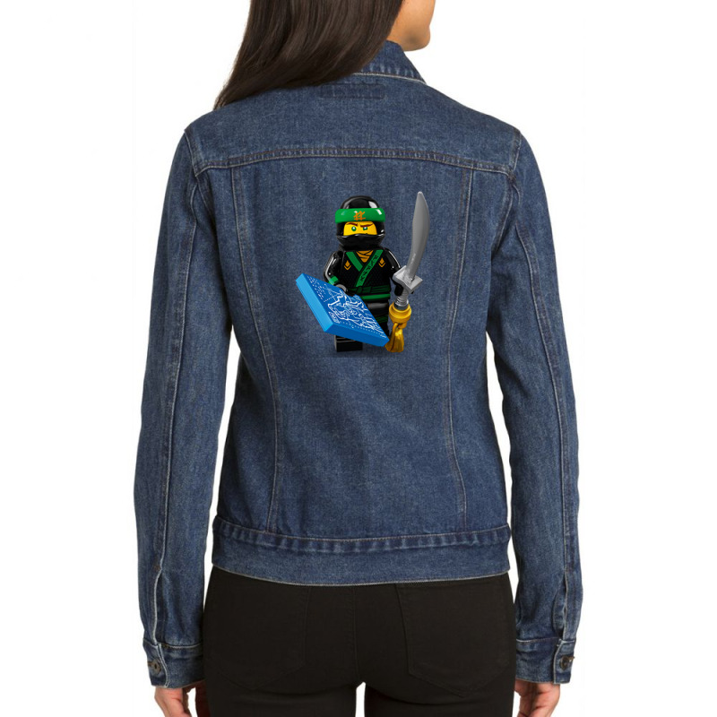 Ninjago Ladies Denim Jacket by nanadesi | Artistshot