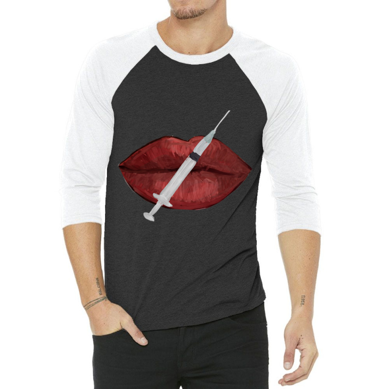 Nurse Injector Lip Filler Injections Cosmetics Tee 3/4 Sleeve Shirt | Artistshot