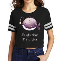 Anglerfish Light Darkness T  Shirt Anglerfish   No Light's Please T  S Scorecard Crop Tee | Artistshot