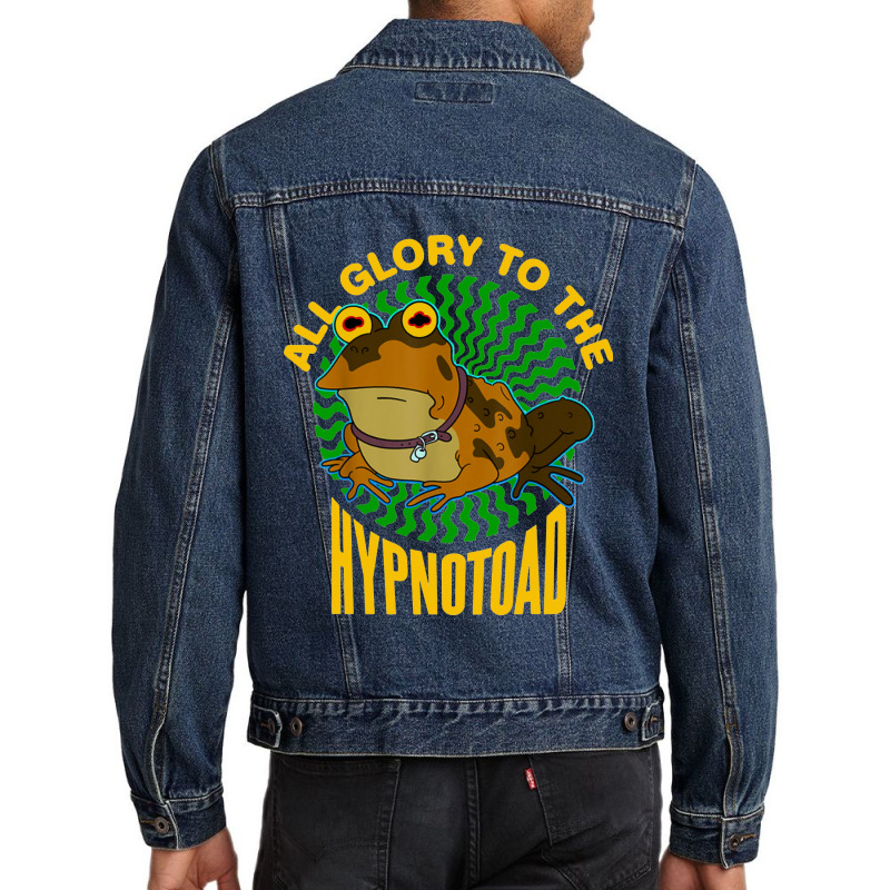 Hypnotoad Men Denim Jacket | Artistshot