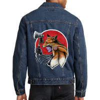 T Shirt, Warrior Fox Woman T-shirt Men Denim Jacket | Artistshot