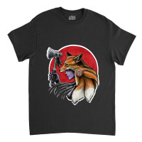 T Shirt, Warrior Fox Woman T-shirt Classic T-shirt | Artistshot