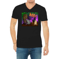 Boo Mousepad V-neck Tee | Artistshot