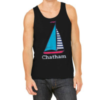 Distressed Chatham Massachusetts Sailing Sail Boat Cape Cod T Shirt Tank Top | Artistshot