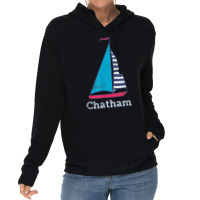 Distressed Chatham Massachusetts Sailing Sail Boat Cape Cod T Shirt Lightweight Hoodie | Artistshot