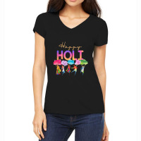 Happy Holi Festival Of Colors Women's V-neck T-shirt | Artistshot