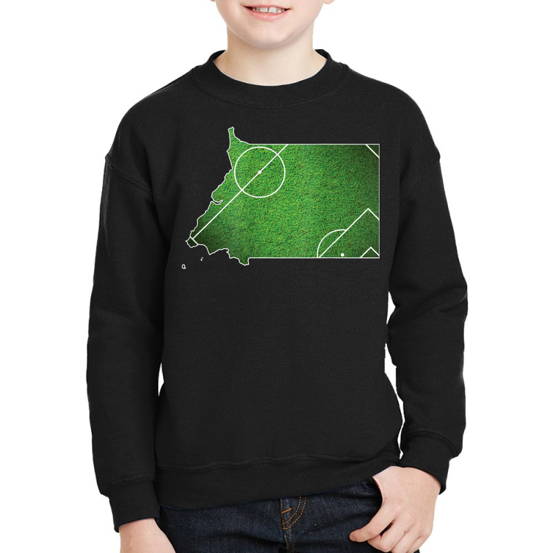 Equatorial Guinea Soccer Football Court T Shirt Youth Sweatshirt by magbyf | Artistshot