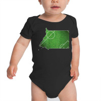 Equatorial Guinea Soccer Football Court T Shirt Baby Bodysuit | Artistshot