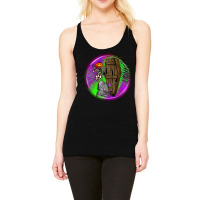 Halloween Round Earrings 1 Racerback Tank | Artistshot