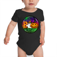 Halloween Round Earrings 3 Baby Bodysuit | Artistshot